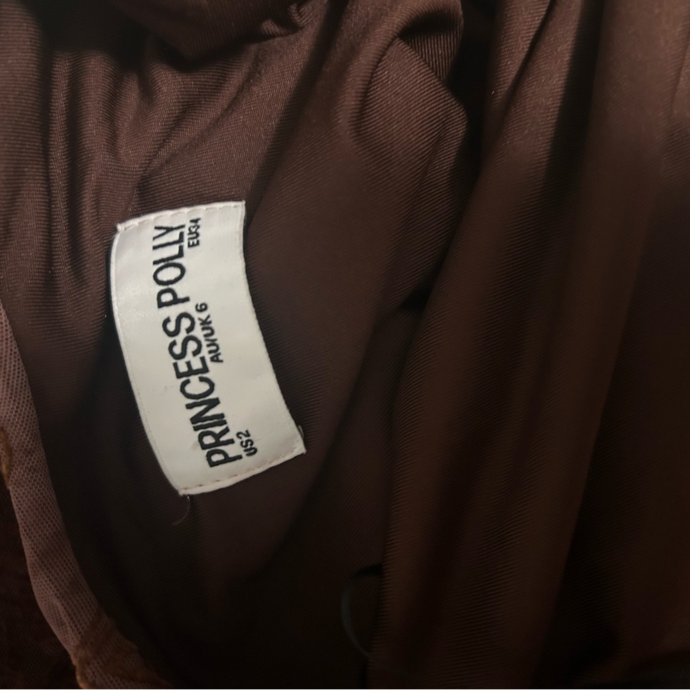 Princess Polly Chocolate Brown Maxi Dress - Picture 4 of 4